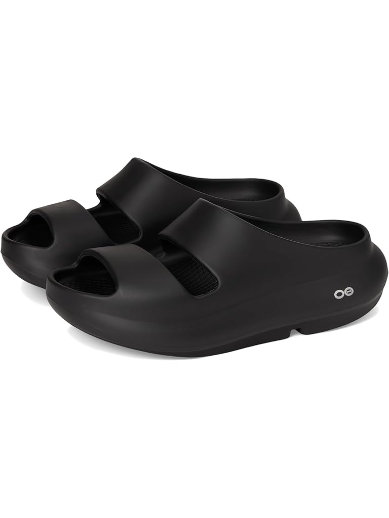 靴 OOFOS WOMEN'S OOMEGA LIMITED Women's OOmega OOahh Sandal - Black – OOFOS
